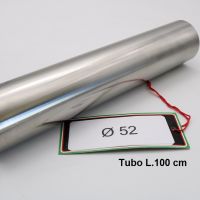 GPR escape compatível com  Cafè Racer Cafè Racer 1-, Tubo inox D. 52mm X 1mm L.1000mm,   