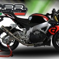 Escape compatível com Aprilia Rsv4 1100 Racing Factory 2021-2024, M3 Inox , Escape homologado, legal para mercados NÃO europeus, incluindo tubo de ligação e db killer removível 