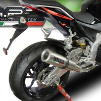 Escape compatível com Aprilia Rsv4 1100 Racing Factory 2021-2024, M3 Inox , Escape homologado, legal para mercados NÃO europeus, incluindo tubo de ligação e db killer removível 