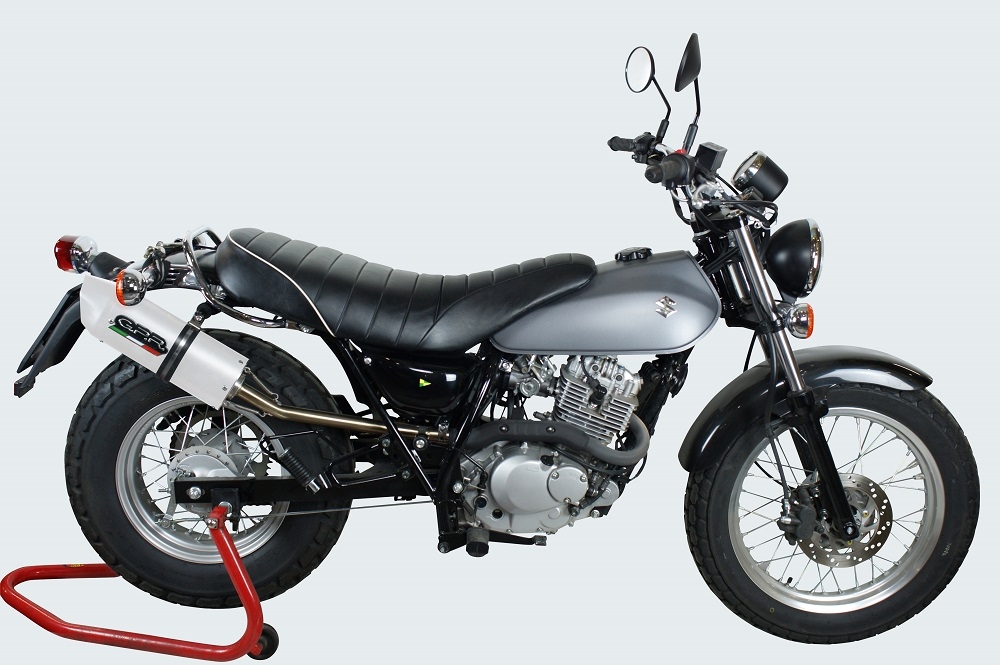 Escape compatível com Suzuki Rv 200 Van Van 2016-2017, Albus Ceramic, Escape legal, homologado, silenciador com db killer removível e tubo de ligação específico 