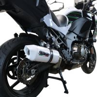 Escape compatível com Kawasaki Versys 1000 I.E. 2021-2024, Albus Evo4, Escape legal, homologado, silenciador com db killer removível e tubo de ligação específico 