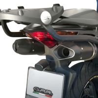 Escape compatível com Honda Vfr 800 V-Tec 2002-2013, Furore Nero, Par de silenciosos de escape homologadas, com db killer removível e tubos de ligação específicos 