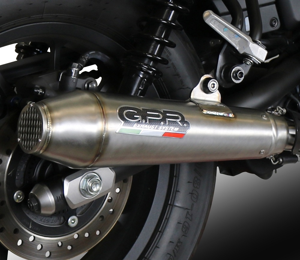 Escape compatível com Royal Enfield Meteor 350 2021-2023, Ultracone, Sistema racing Silencioso com tubo de ligação 