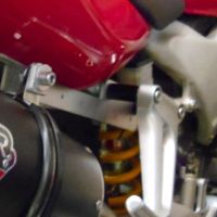 Escape compatível com Honda Vtr 1000 Sp-1 RC51 2000-2001, Satinox , Par de silenciosos de escape homologadas, com db killer removível e tubos de ligação específicos 