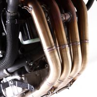 Escape compatível com Yamaha Xj 6 - Xj 600 Diversion 2009-2017, Furore Nero, Sistema homologado,legal, linha completa, incluindo db killer removível mais coletor 