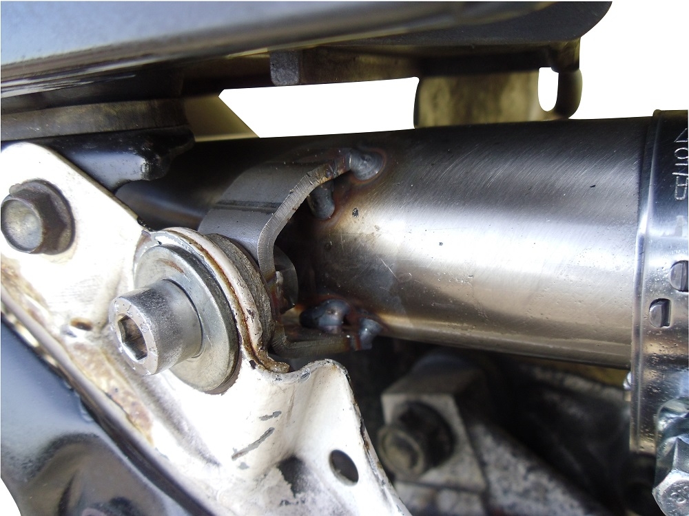 Escape compatível com Honda Xl 600 Lm-Rm 1985-1989, Satinox , Escape legal, homologado, silenciador com db killer removível e tubo de ligação específico 