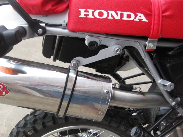 Escape compatível com Honda Xr 650 L 1993-2025, Trioval, Sistema de escapamento de corrida incluindo tubo de ligação específico com dbkiller 