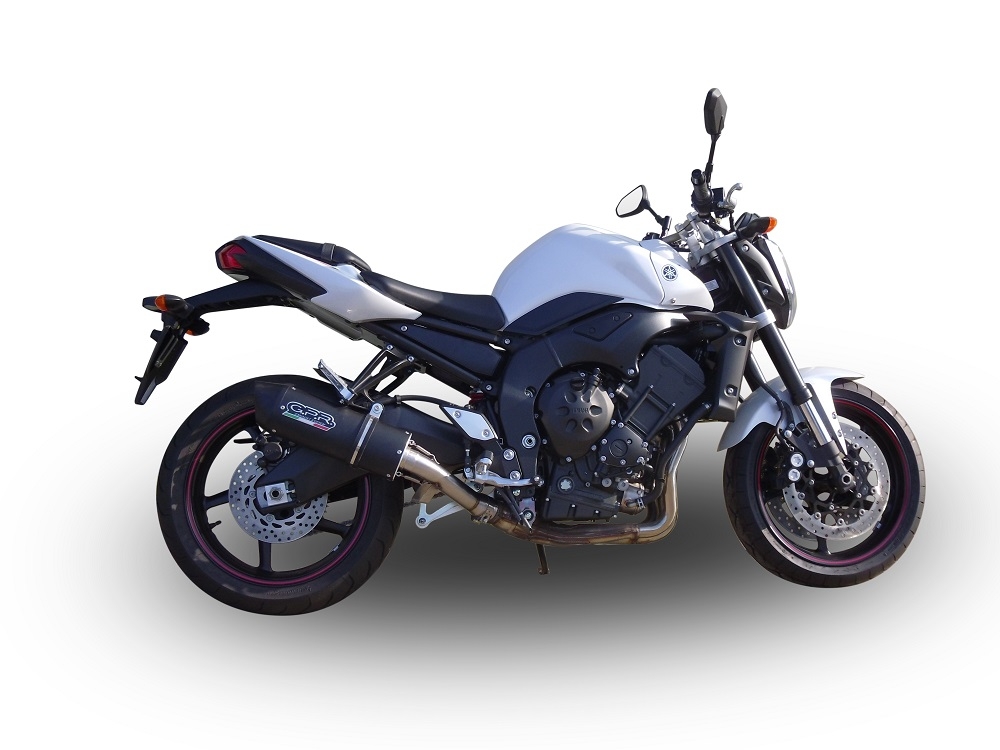 Escape compatível com Yamaha Fz.1 - Fazer 1000 2006-2014, Furore Nero, Escape legal, homologado, silenciador com db killer removível e tubo de ligação específico 
