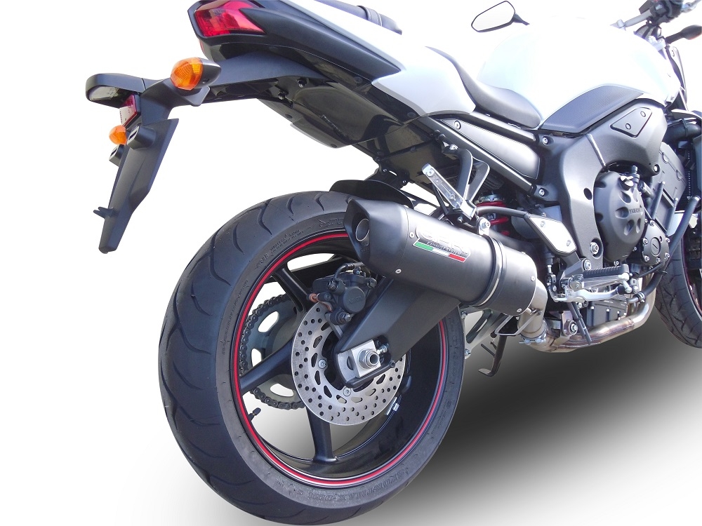 Escape compatível com Yamaha Fz.1 - Fazer 1000 2006-2014, Furore Nero, Escape legal, homologado, silenciador com db killer removível e tubo de ligação específico 