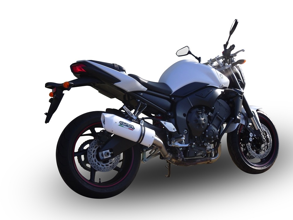 Escape compatível com Yamaha Fz.1 - Fazer 1000 2006-2014, Albus Ceramic, Escape legal, homologado, silenciador com db killer removível e tubo de ligação específico 
