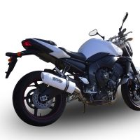 Escape compatível com Yamaha Fz.1 - Fazer 1000 2006-2014, Albus Ceramic, Escape legal, homologado, silenciador com db killer removível e tubo de ligação específico 