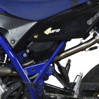 Escape compatível com Yamaha Wr 125 R 2009-2011, Furore Nero, Escape legal, homologado, silenciador com db killer removível e tubo de ligação específico 