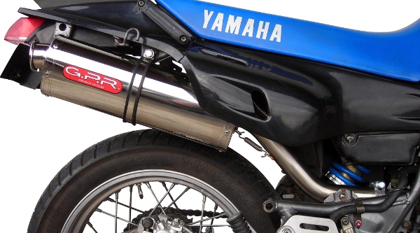 Escape compatível com Yamaha Xt 600 - E - K 1985-2002, Trioval, Escape legal, homologado, silenciador com db killer removível e tubo de ligação específico 