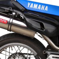 Escape compatível com Yamaha Xt 600 - E - K 1985-2002, Trioval, Escape legal, homologado, silenciador com db killer removível e tubo de ligação específico 