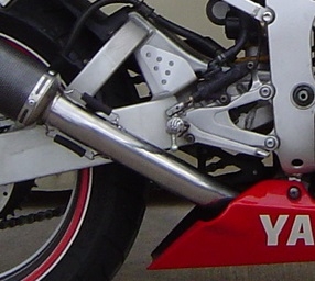 Escape compatível com Yamaha Yzf R6 1999-2002, Albus Ceramic, Escape legal, homologado, silenciador com db killer removível e tubo de ligação específico 