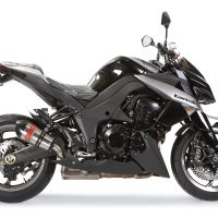 GPR escape compatível com  Kawasaki Z 1000 Sx 2011-2016, New Grand Prix Evo Titanium, Par de silenciosos de escape homologadas, com db killer removível e tubos de ligação específicos 