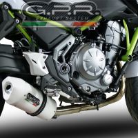 Escape compatível com Kawasaki Versys 650 2023-2024, Albus Ceramic, Escape completo, não legal para países da UE, com db killer removível 