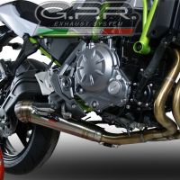 Escape compatível com Kawasaki Ninja 650 2017-2020, Powercone Evo, Escape completo, não legal para países da UE, com db killer removível 