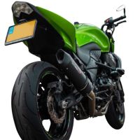 Escape compatível com Kawasaki Z 750 - S 2004-2006, Furore Nero, Escape legal, homologado, silenciador com db killer removível e tubo de ligação específico 
