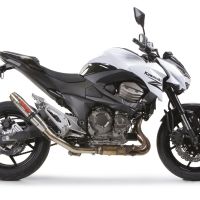 Escape compatível com Kawasaki Z 800 E 2009-2016, Deeptone Inox, Escape legal, homologado, silenciador com db killer removível e tubo de ligação específico 