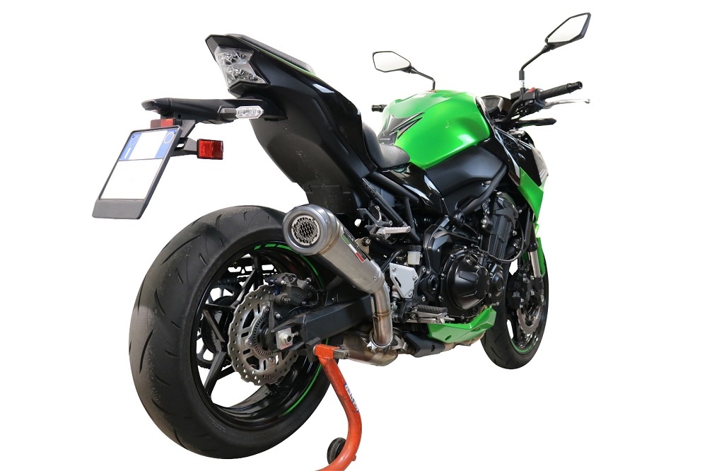 GPR escape compatível com  Kawasaki Z 900 2020-2020, Powercone Evo, Escape legal, homologado, silenciador com db killer removível e tubo de ligação específico 