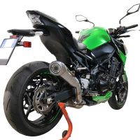 GPR escape compatível com  Kawasaki Z 900 2020-2020, Powercone Evo, Escape legal, homologado, silenciador com db killer removível e tubo de ligação específico 