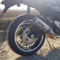 Escape compatível com Kawasaki Z 900 RS 2018-2020, M3 Inox , Escape legal, homologado, silenciador com db killer removível e tubo de ligação específico 