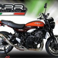 Escape compatível com Kawasaki Z 900 RS 2018-2020, Powercone Evo, Escape legal, homologado, silenciador com db killer removível e tubo de ligação específico 
