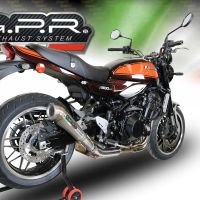 Escape compatível com Kawasaki Z 900 RS 2018-2020, Powercone Evo, Escape legal, homologado, silenciador com db killer removível e tubo de ligação específico 