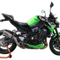 GPR escape compatível com  Kawasaki Z 900 2021-2024, M3 Inox , Escape legal, homologado, silenciador com db killer removível e tubo de ligação específico 