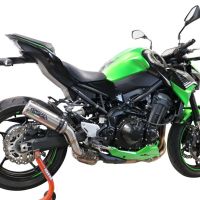 GPR escape compatível com  Kawasaki Z 900 2021-2024, M3 Inox , Escape legal, homologado, silenciador com db killer removível e tubo de ligação específico 