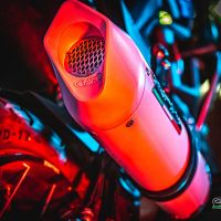 GPR escape compatível com  Zontes Gk 125 2022-2024, Albus Evo4, Sistema homologado com catalisador linha completa, silencioso mais coletor 