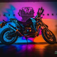 GPR escape compatível com  Zontes Zt 125 G1 - U - U1 - Z2 2020-2024, M3 Black Titanium, Sistema homologado com catalisador linha completa, silencioso mais coletor 