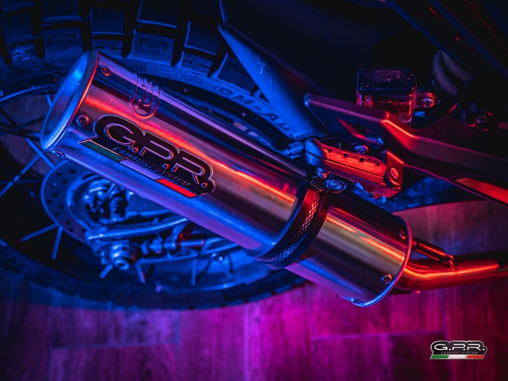 GPR escape compatível com  Zontes Zt 125 G1 - U - U1 - Z2 2020-2024, M3 Inox , Sistema homologado com catalisador linha completa, silencioso mais coletor 