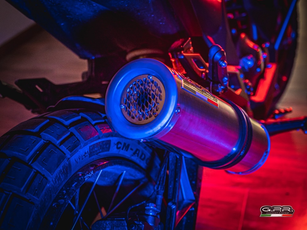 GPR escape compatível com  Zontes Zt 125 G1 - U - U1 - Z2 2020-2024, M3 Inox , Sistema homologado com catalisador linha completa, silencioso mais coletor 