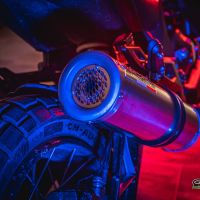 GPR escape compatível com  Zontes Zt 125 G1 - U - U1 - Z2 2020-2024, M3 Inox , Sistema homologado com catalisador linha completa, silencioso mais coletor 