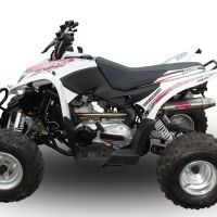 Escape compatível com Aeon Cobra 400 2017-2020, Deeptone Atv, Sistema homologado,legal, linha completa, incluindo db killer removível mais coletor 