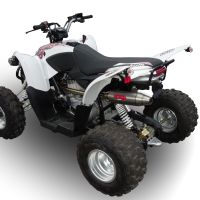 Escape compatível com Aeon Cobra 400 2017-2020, Deeptone Atv, Sistema homologado,legal, linha completa, incluindo db killer removível mais coletor 