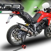 GPR escape compatível com  Ducati Multistrada 950 2017-2020, New Grand Prix Evo Titanium, Sistema homologado con coletor semi-completo, incluindo db killer removível e tubo de ligação 