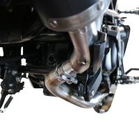 Escape compatível com Benelli 502 C 2021-2024, Decatalizzatore, Sistema racing Sistema de tubo para eliminar o catalisador 