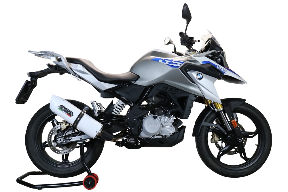 Escape compatível com Bmw G 310 Gs 2022-2024, Albus Evo4, Escape completo, não legal para países da UE, com db killer removível 