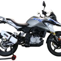 Escape compatível com Bmw G 310 Gs 2022-2024, Albus Evo4, Escape completo, não legal para países da UE, com db killer removível 