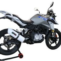 Escape compatível com Bmw G 310 Gs 2022-2024, Albus Evo4, Escape completo, não legal para países da UE, com db killer removível 