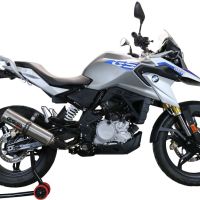 Escape compatível com Bmw G 310 Gs 2017-2021, M3 Inox , Escape completo, não legal para países da UE, com db killer removível 