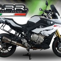 GPR escape compatível com  Bmw S 1000 XR -M  2017-2019, New Grand Prix Evo Titanium, Sistema racing  Silencioso com tubo de ligação 