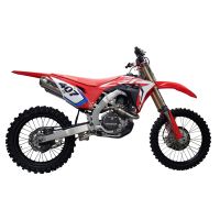 GPR escape compatível com Honda Crf 450 RWE 2019-2019, Pentacross Full Titanium, Escape Racing, linha completa, silenciador duplo com db killer removível 