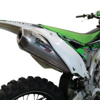 Escape compatível com Kawasaki Kx 450 F 2012-2015, Pentacross Titanium, Escape racing linha completa, silencioso mais coletor com dbkiller, não homologado 