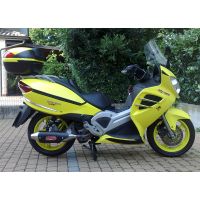 GPR escape compatível com Malaguti Spidermax 500 GT 2004-2011, Power Bomb, Escape legal, homologado, silenciador com db killer removível e tubo de ligação específico 