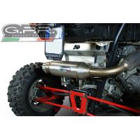 GPR escape compatível com Polaris Rzr XP 1000 2014-2023, Power Bomb, Escape legal, homologado, silenciador com db killer removível e tubo de ligação específico 