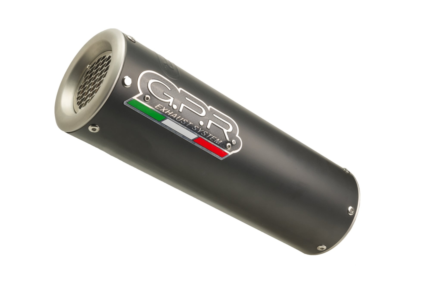 Escape compatível com Benelli Bn 125 2021-2024, M3 Black Titanium, Escape completo, não legal para países da UE, com db killer removível 